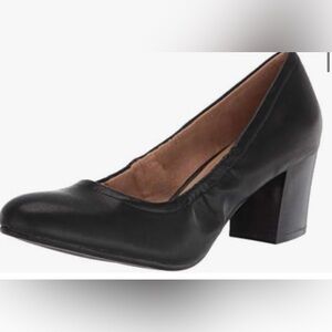 Naturalizer Leather Women's Lexington Pump Square Heel